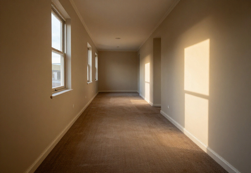 Restored living room in Glenfield after flood damage repair